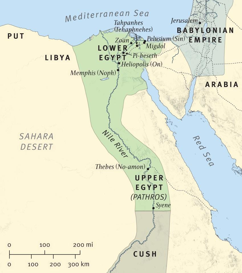 harta biblice Etiopia