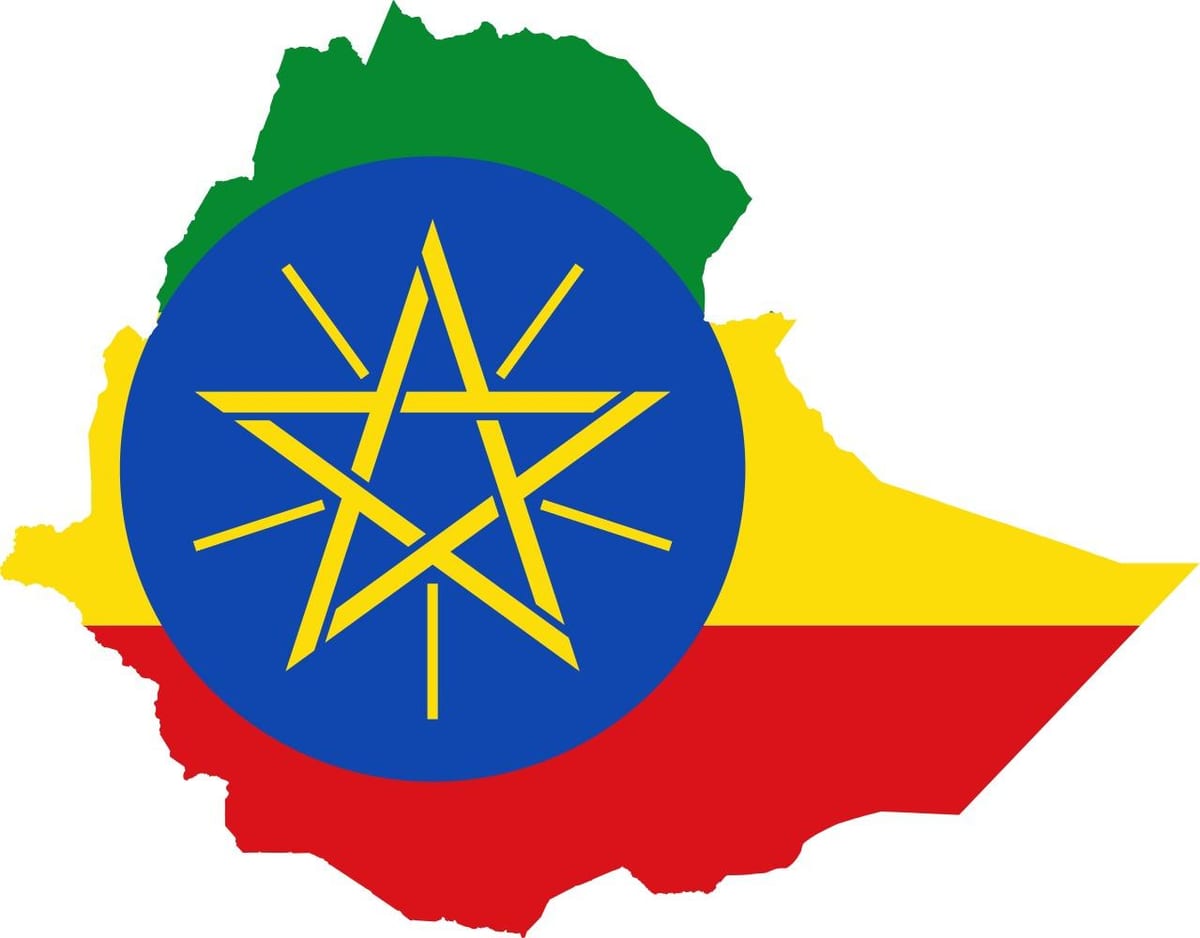 harta Etiopia pavilion