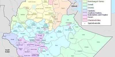 Hawassa Etiopia hartă
