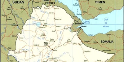 Harta Etiopian autoritatea de cartografiere